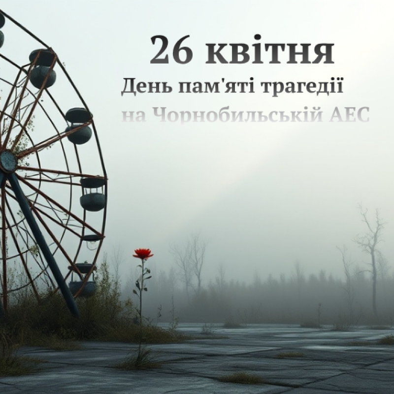 26 апреля День памяти трагедии на Чернобыльской АЭС