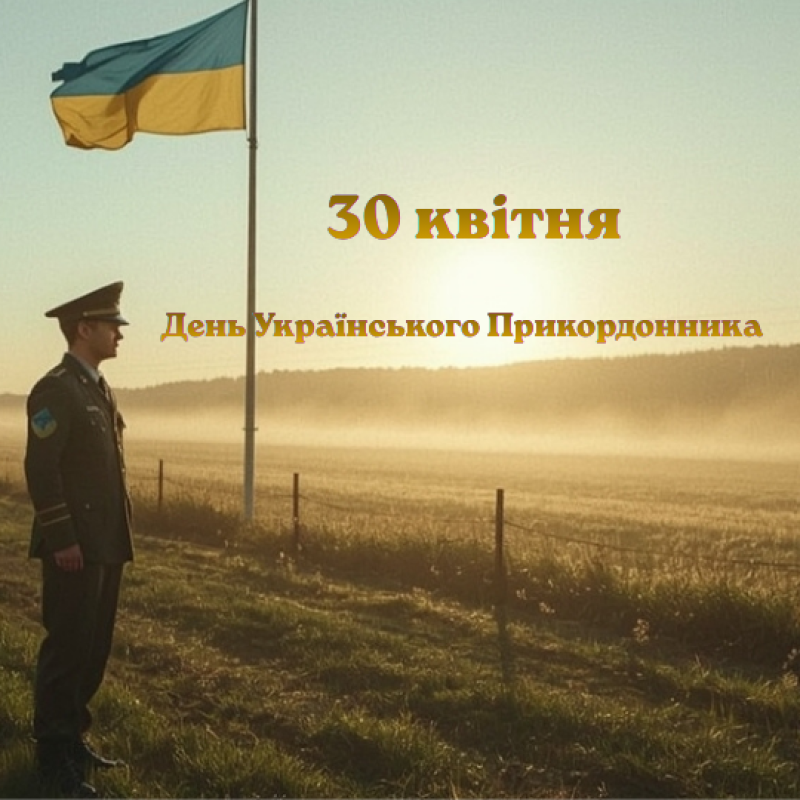 30 апреля - День украинского пограничника.