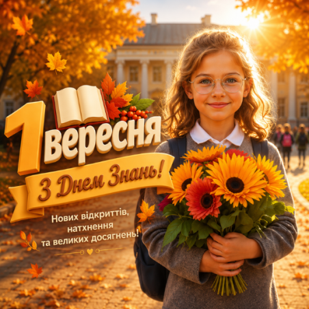 1 вересня — День знань!