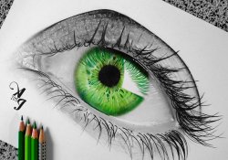 Який рідкісний колір очей