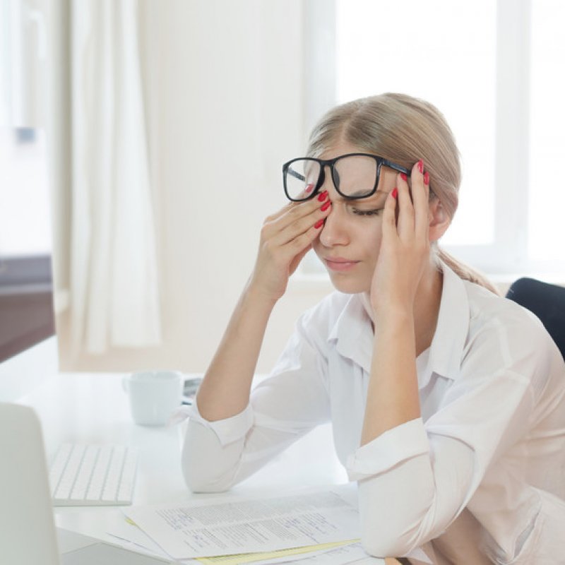 Стрес та здоров'я очей