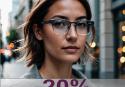 Акція на різнокольорові фотохромні лінзи.