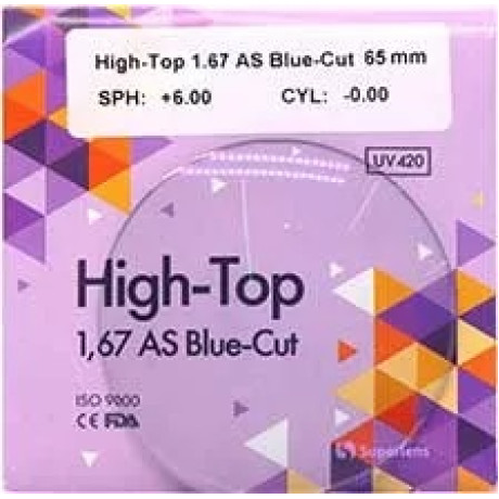 High-Top 1,67 AS Blue-Cut ast.